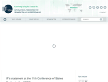 Tablet Screenshot of ifglobal.org